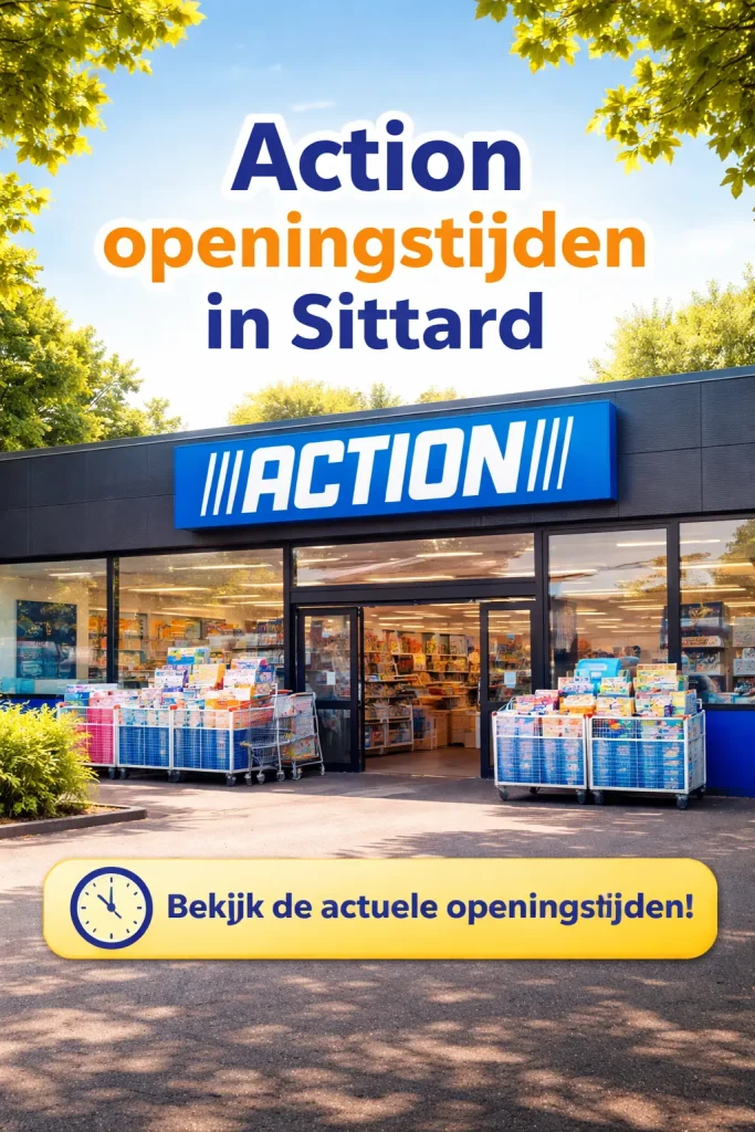 Bekijk de actuele openingstijden van Action in Sittard.